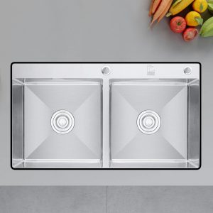Chậu rửa Roslerer RL01-8245 Cân - Lắp âm mặt đá